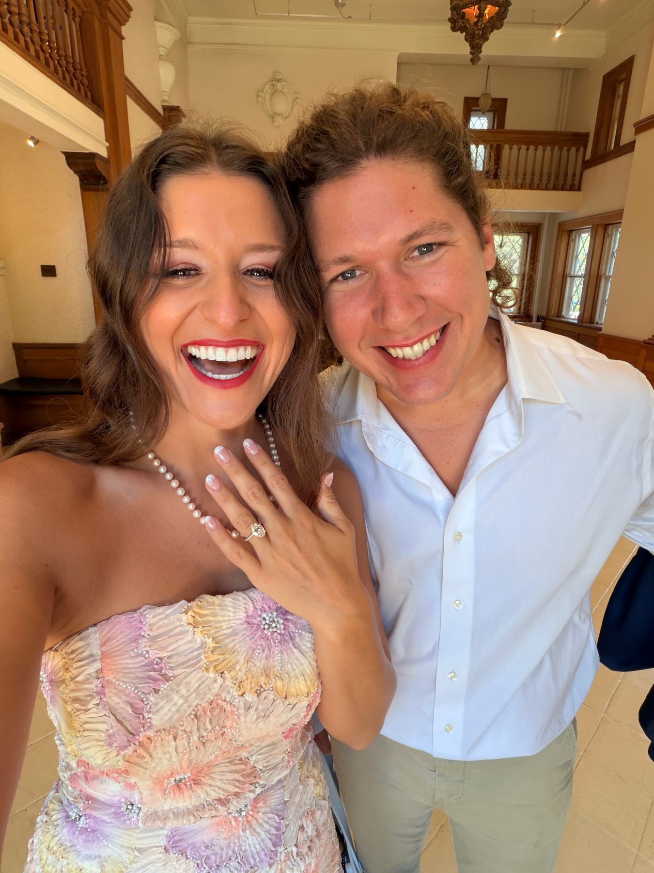 She said yes, August 2026